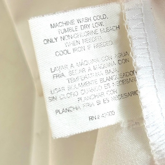 Vintage Autumn Halloween Fall Leaves Pumpkin Embroidered White Button Up Top - Picture 12 of 12